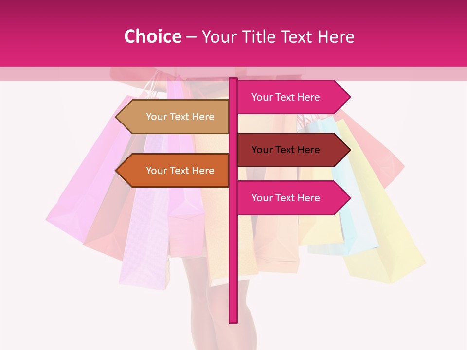 Isolated Ecstatic Expression PowerPoint Template