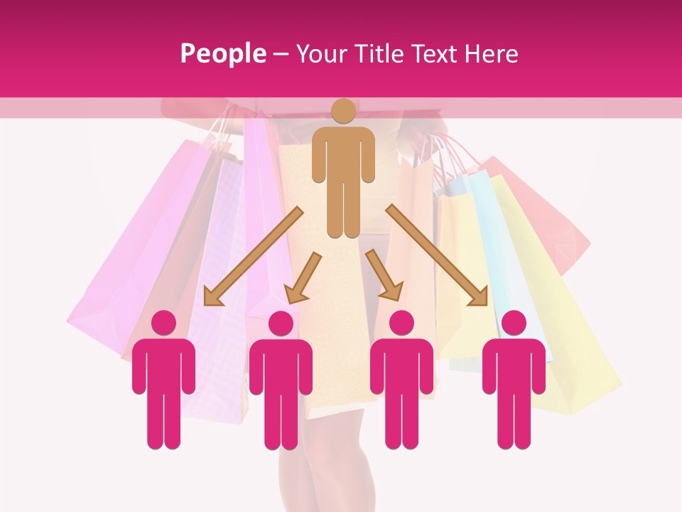 Isolated Ecstatic Expression PowerPoint Template