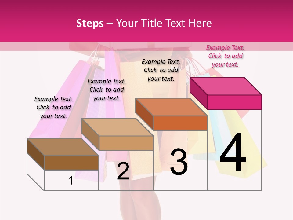 Isolated Ecstatic Expression PowerPoint Template