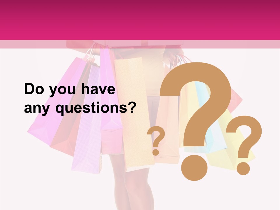 Isolated Ecstatic Expression PowerPoint Template