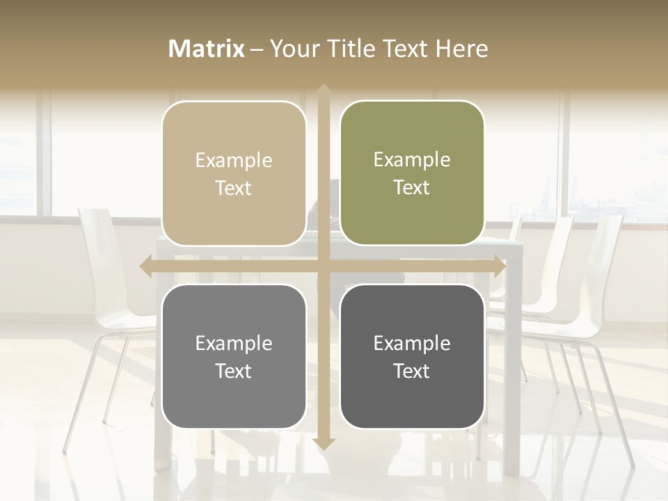 Success Positive Caucasian PowerPoint Template