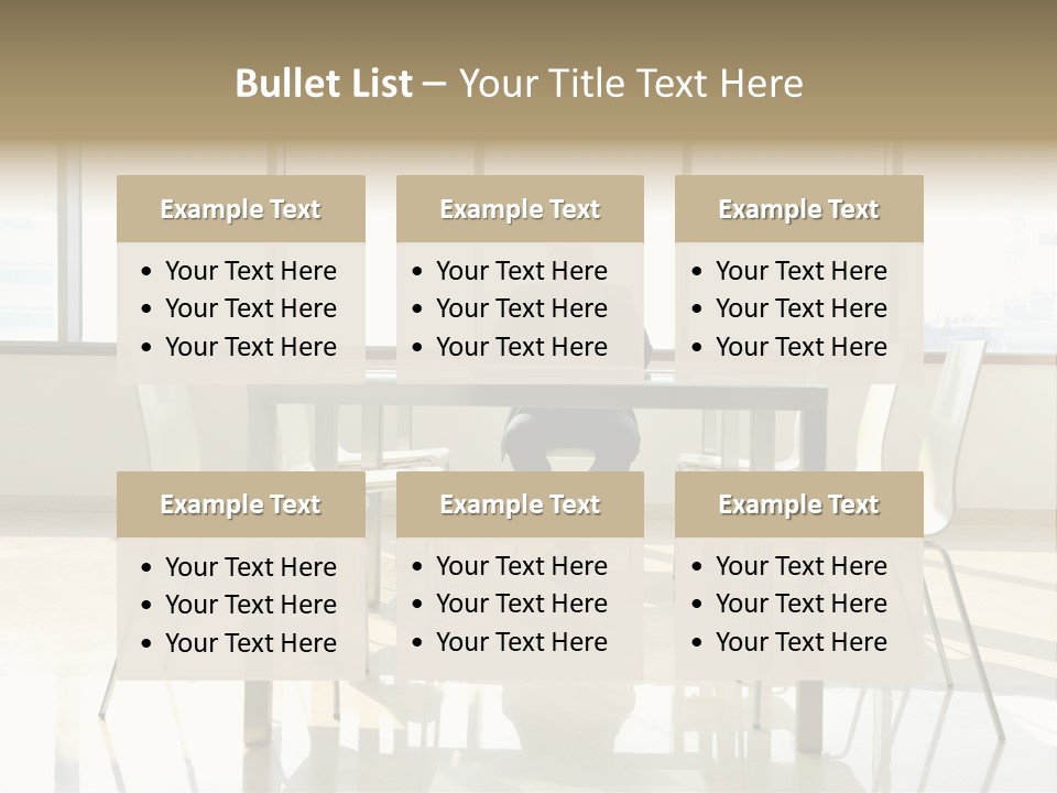 Success Positive Caucasian PowerPoint Template