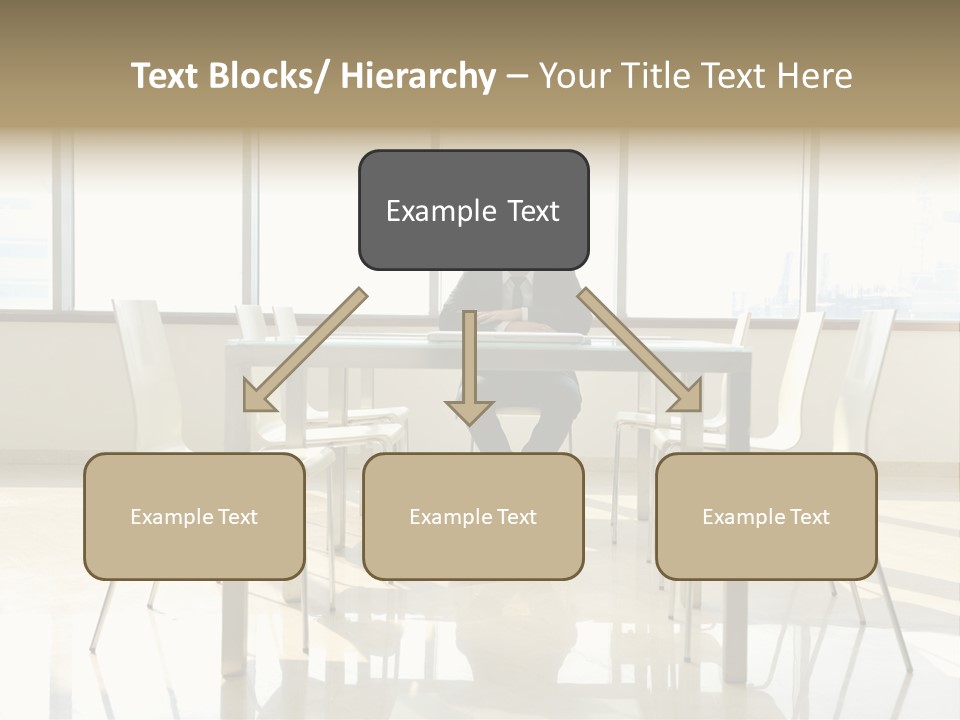 Success Positive Caucasian PowerPoint Template