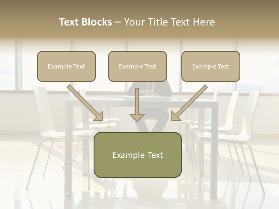 Success Positive Caucasian PowerPoint Template