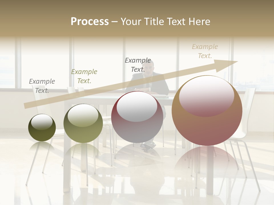 Success Positive Caucasian PowerPoint Template