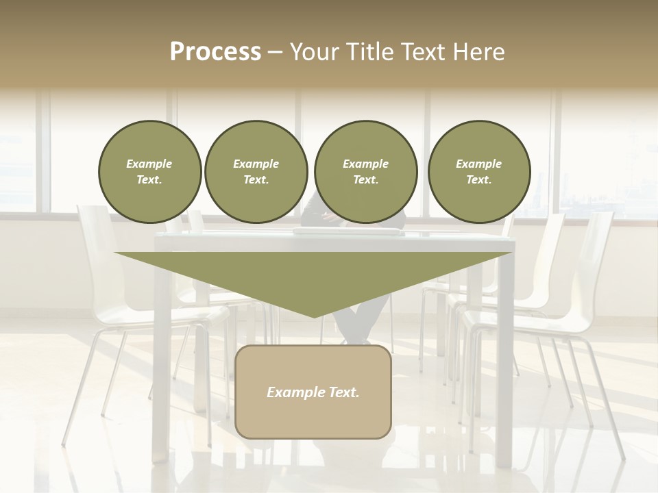 Success Positive Caucasian PowerPoint Template