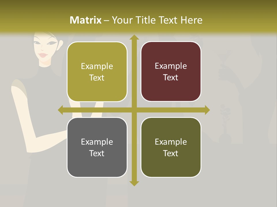 Talk Friends Beauty PowerPoint Template