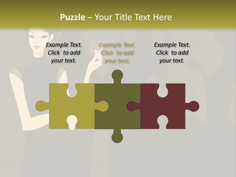 Talk Friends Beauty PowerPoint Template