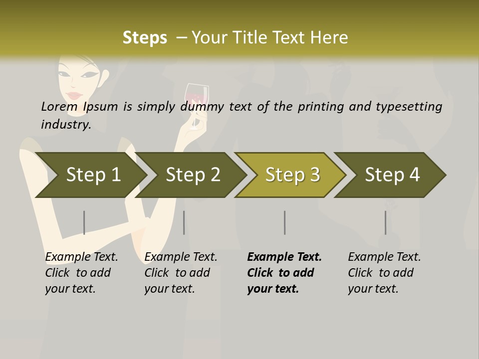Talk Friends Beauty PowerPoint Template