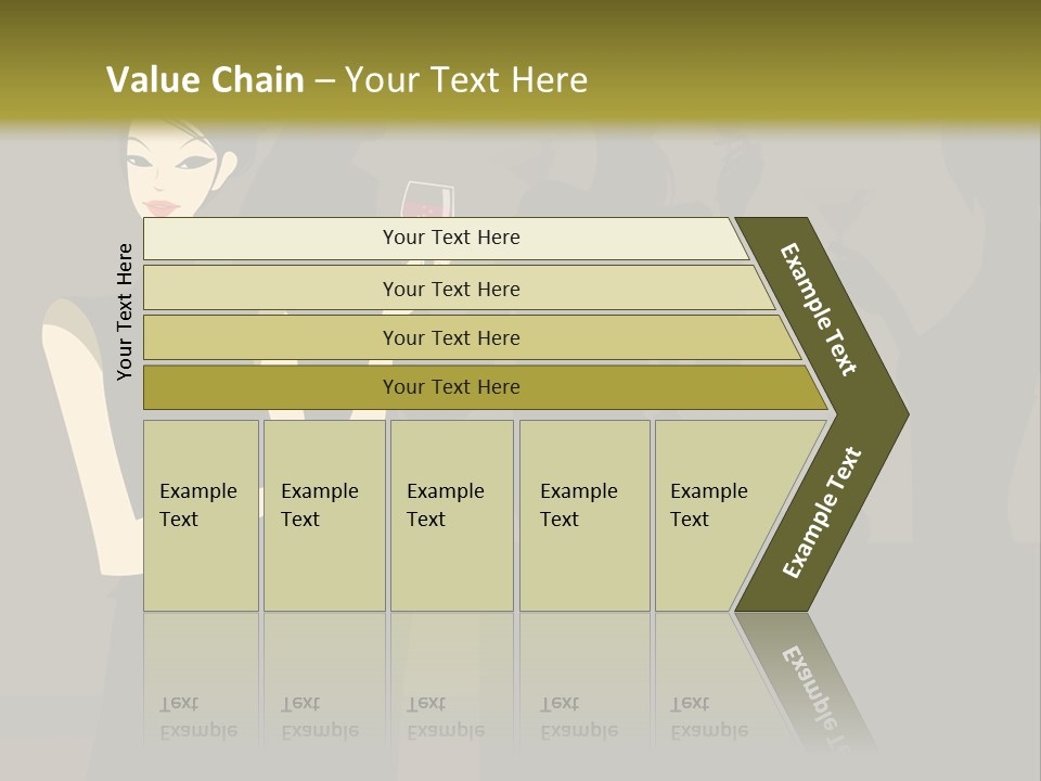 Talk Friends Beauty PowerPoint Template