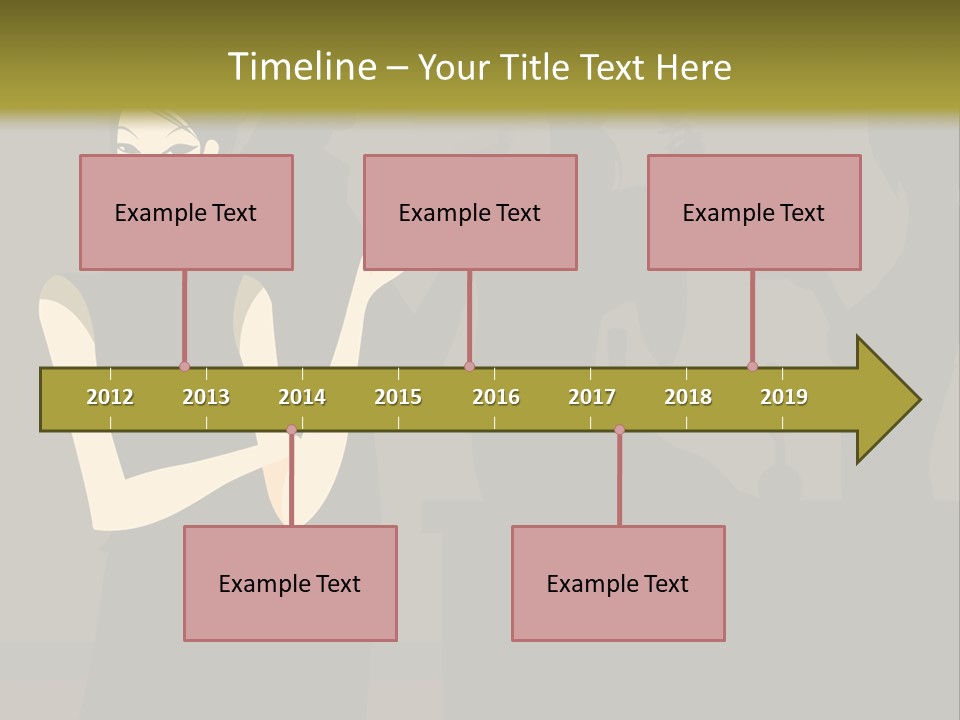 Talk Friends Beauty PowerPoint Template