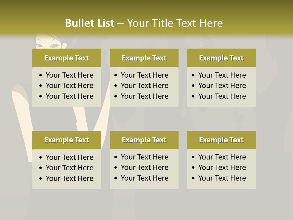 Talk Friends Beauty PowerPoint Template