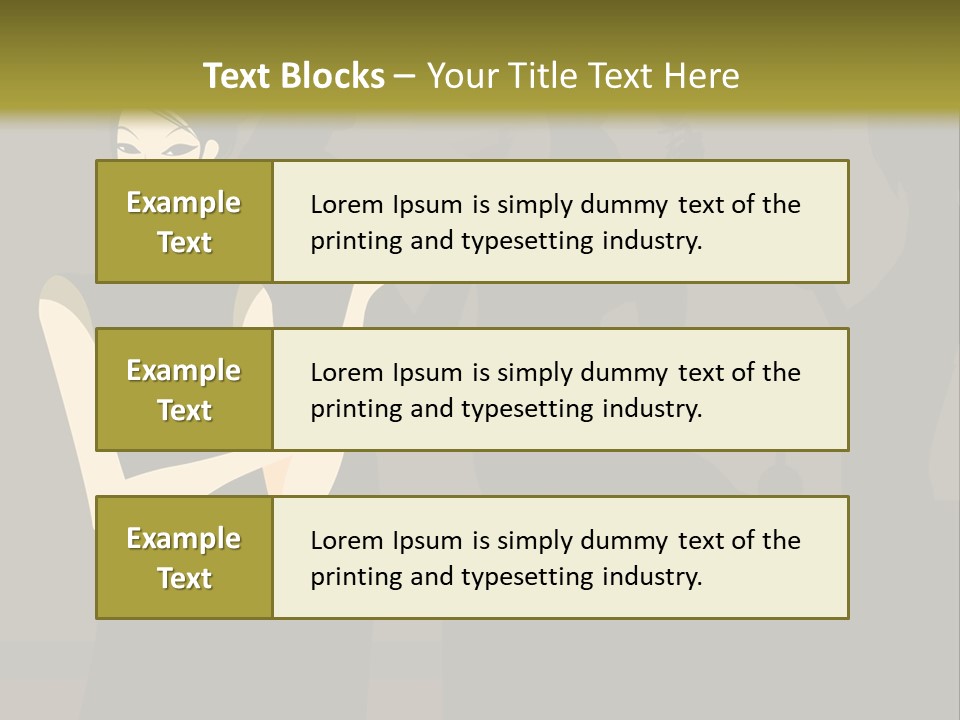 Talk Friends Beauty PowerPoint Template