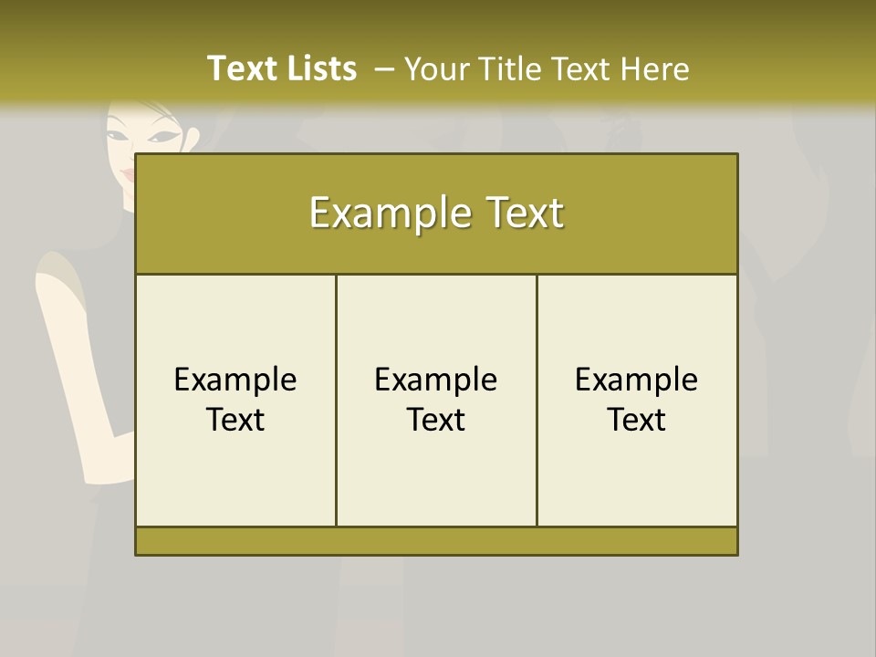 Talk Friends Beauty PowerPoint Template