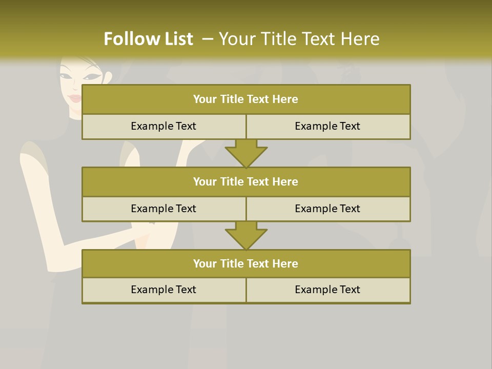 Talk Friends Beauty PowerPoint Template