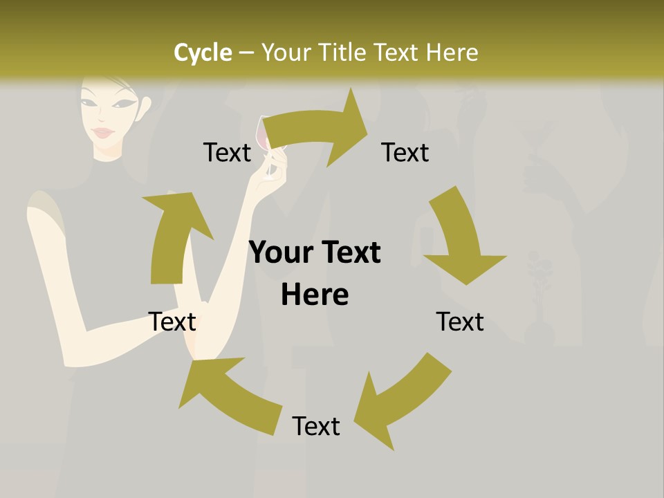 Talk Friends Beauty PowerPoint Template