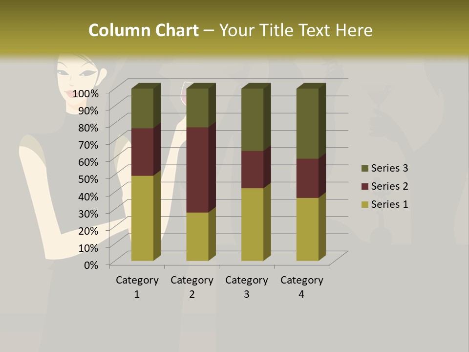 Talk Friends Beauty PowerPoint Template