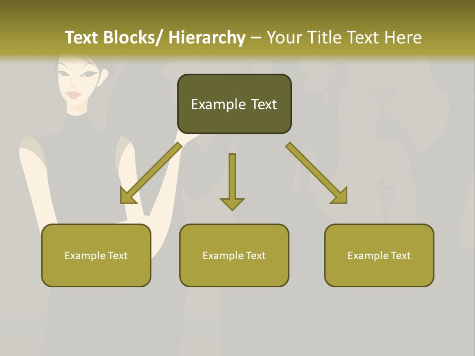 Talk Friends Beauty PowerPoint Template