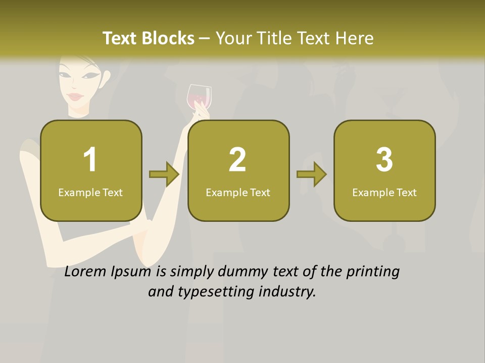 Talk Friends Beauty PowerPoint Template