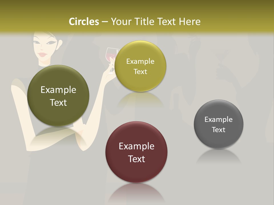 Talk Friends Beauty PowerPoint Template