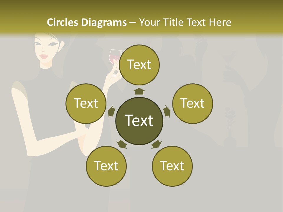 Talk Friends Beauty PowerPoint Template