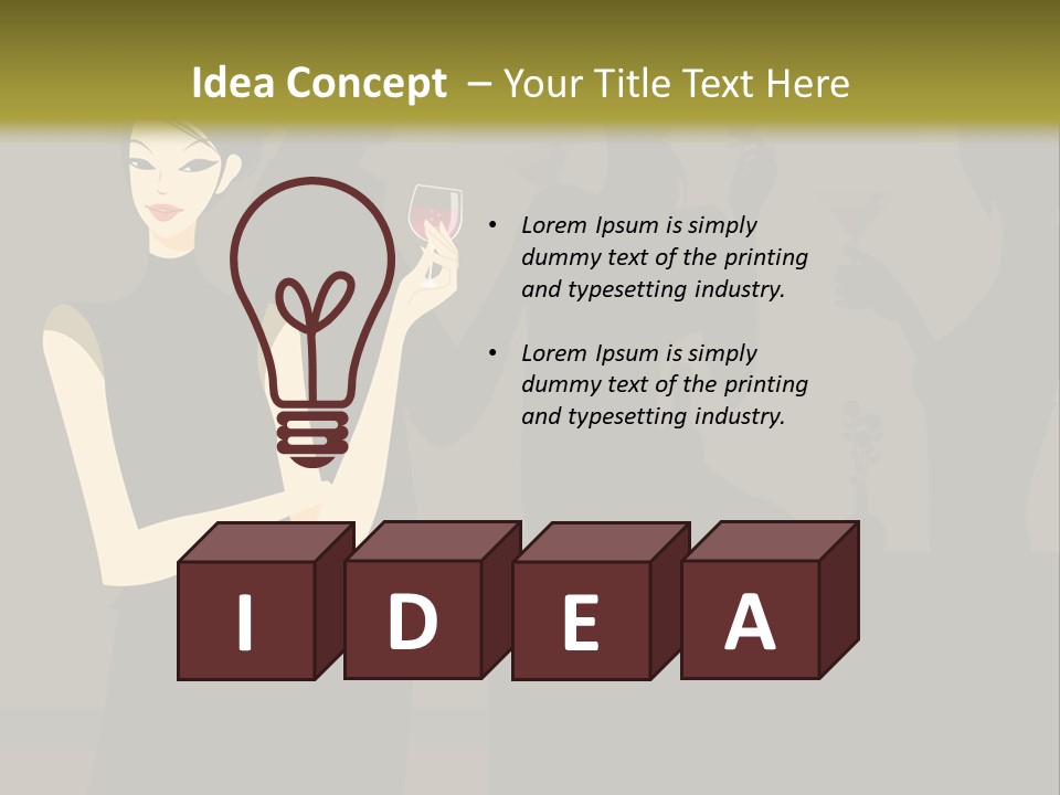 Talk Friends Beauty PowerPoint Template