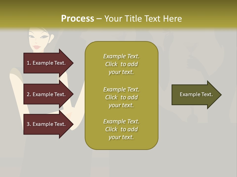 Talk Friends Beauty PowerPoint Template