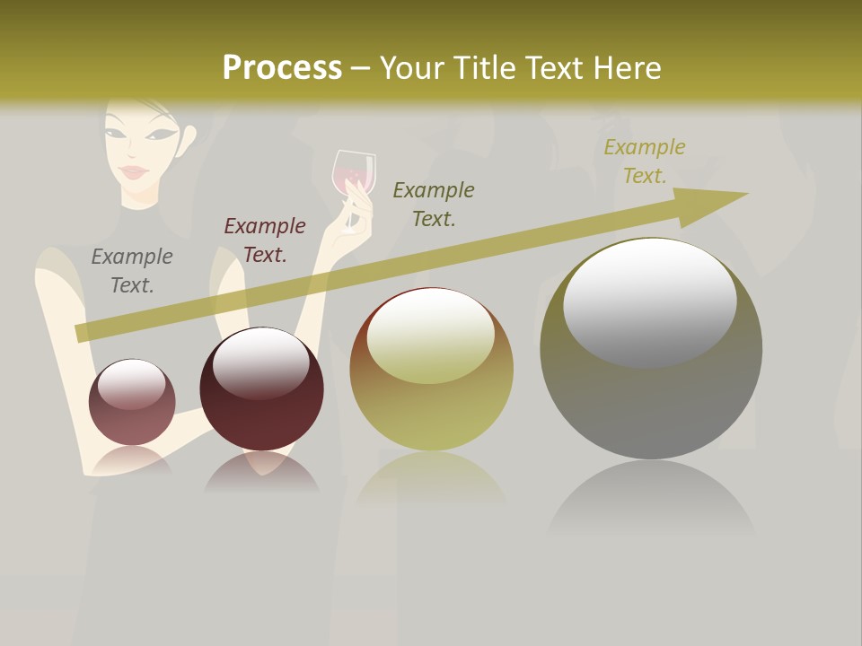 Talk Friends Beauty PowerPoint Template