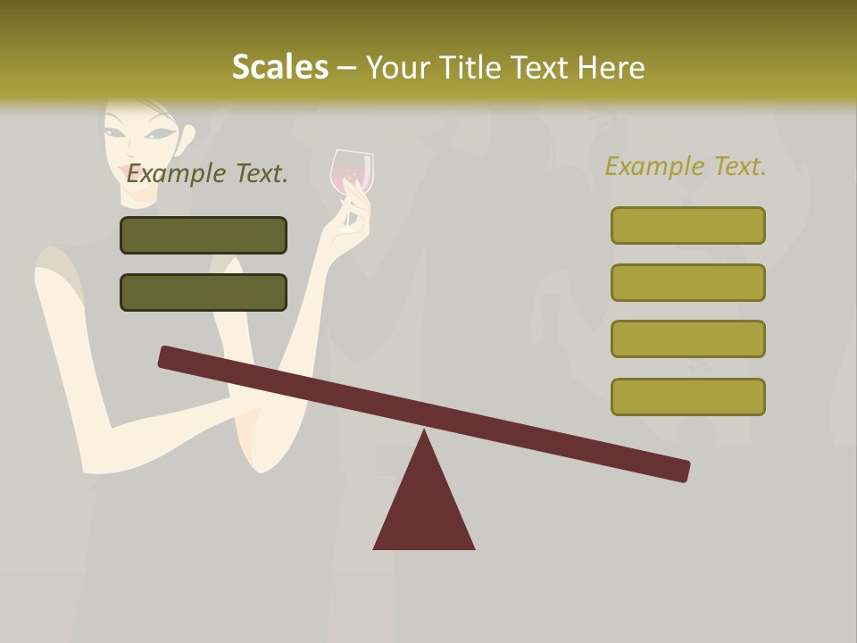 Talk Friends Beauty PowerPoint Template