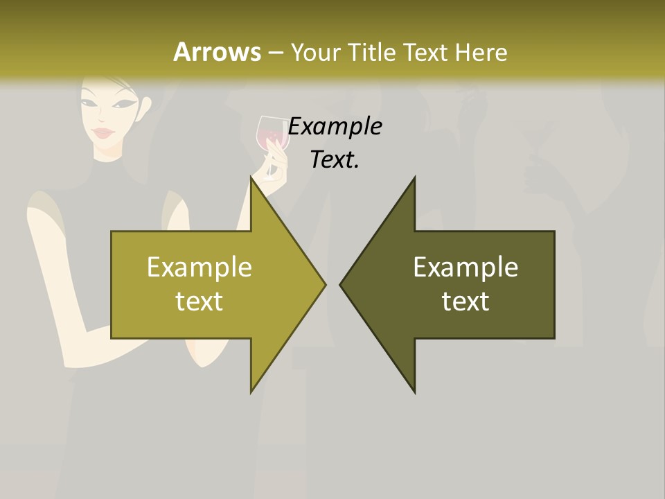 Talk Friends Beauty PowerPoint Template