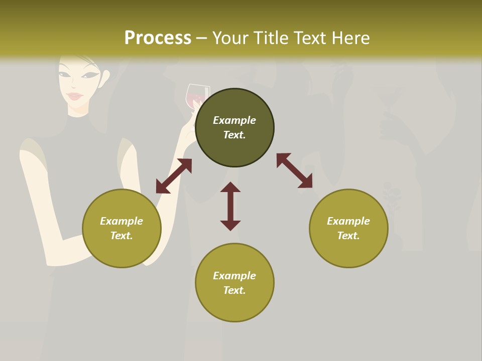 Talk Friends Beauty PowerPoint Template