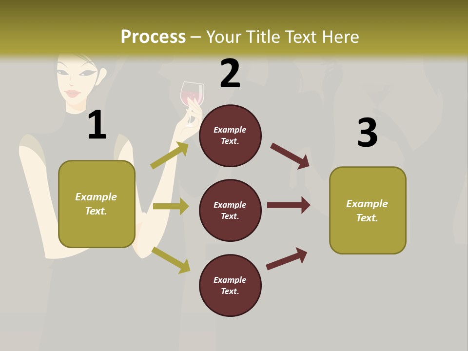 Talk Friends Beauty PowerPoint Template