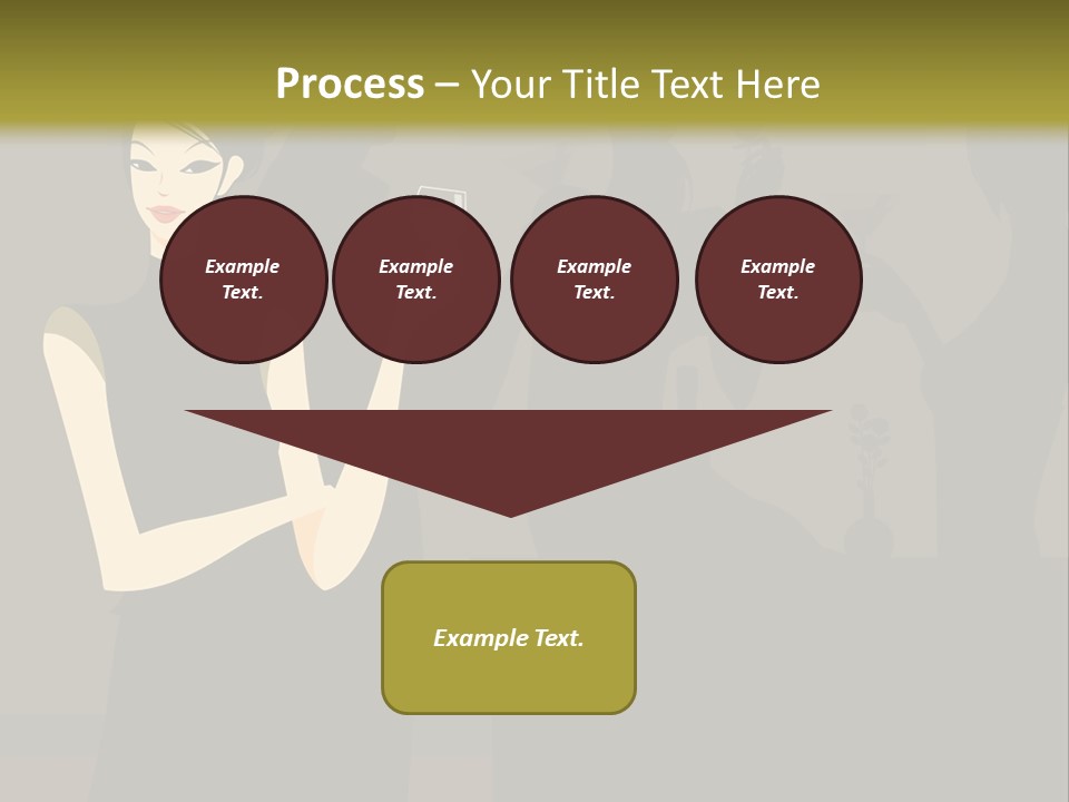 Talk Friends Beauty PowerPoint Template