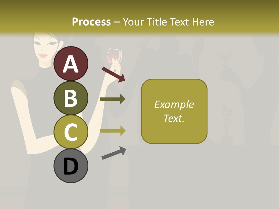 Talk Friends Beauty PowerPoint Template