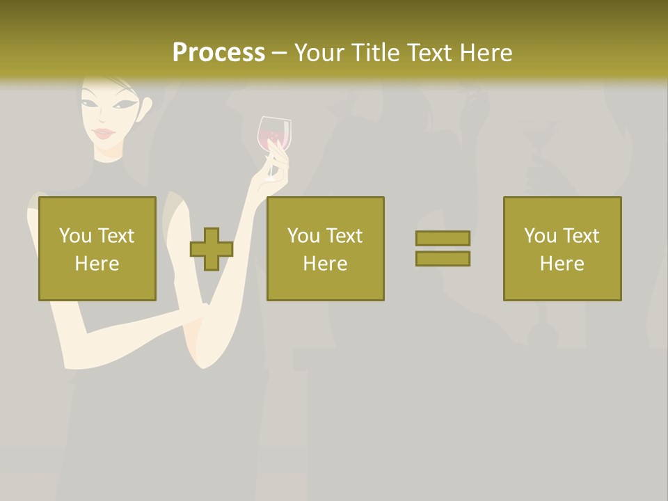 Talk Friends Beauty PowerPoint Template