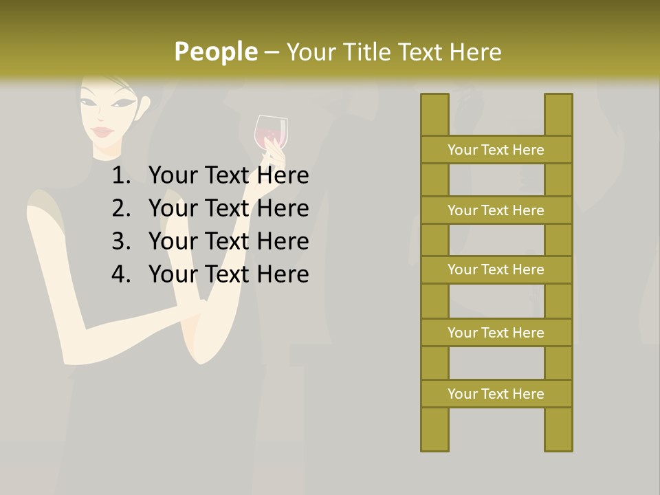 Talk Friends Beauty PowerPoint Template