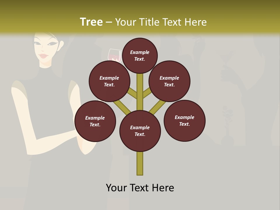 Talk Friends Beauty PowerPoint Template