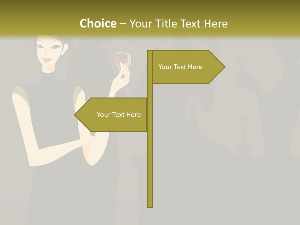 Talk Friends Beauty PowerPoint Template