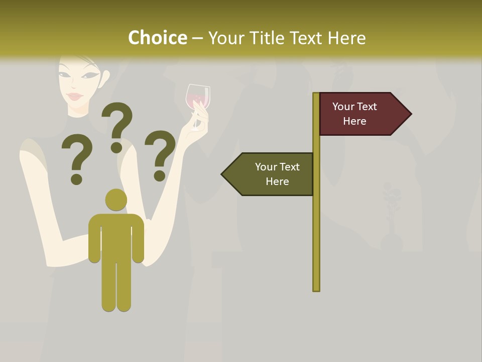 Talk Friends Beauty PowerPoint Template