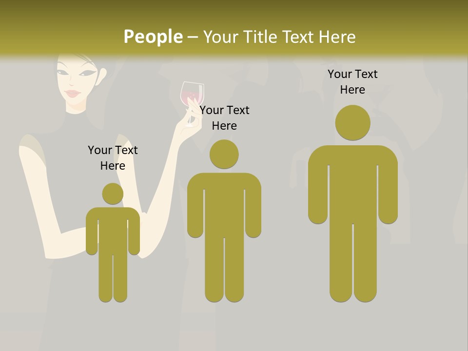 Talk Friends Beauty PowerPoint Template