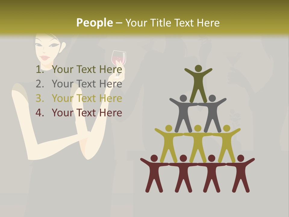 Talk Friends Beauty PowerPoint Template