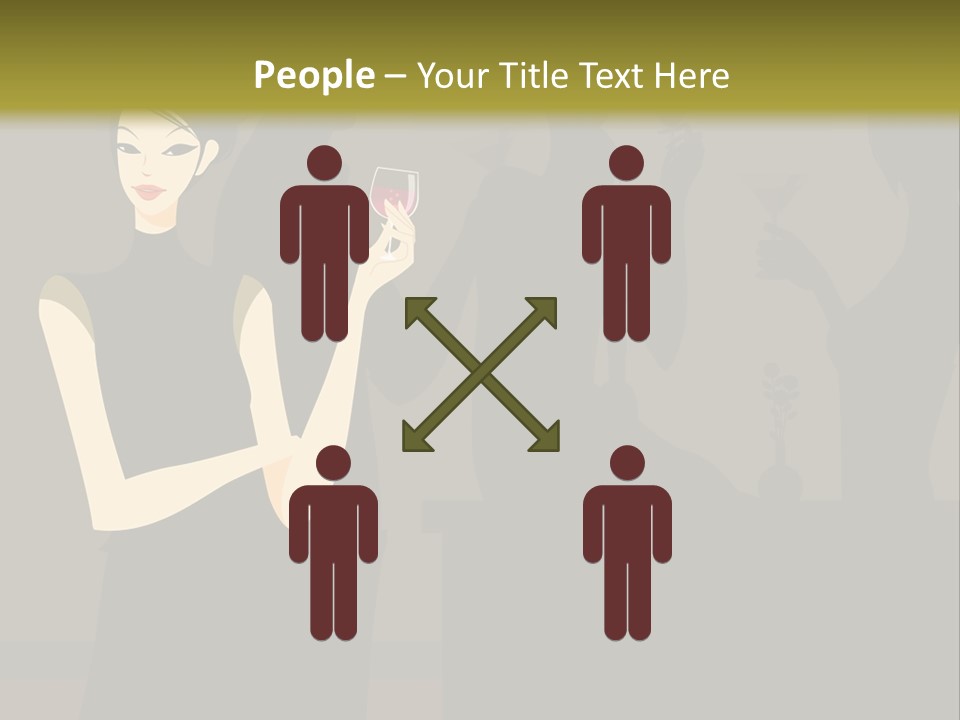 Talk Friends Beauty PowerPoint Template