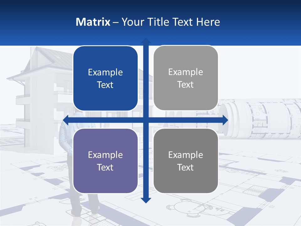 White Man Panel PowerPoint Template