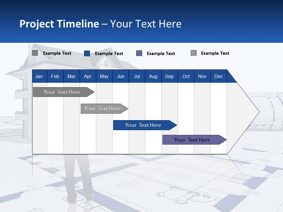 White Man Panel PowerPoint Template