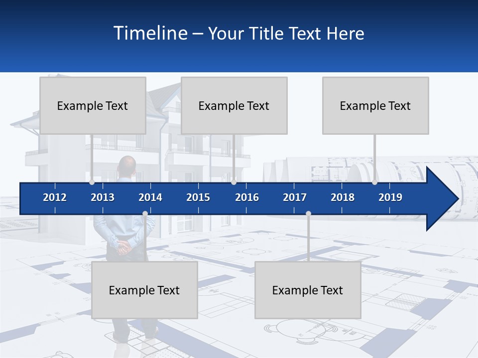 White Man Panel PowerPoint Template