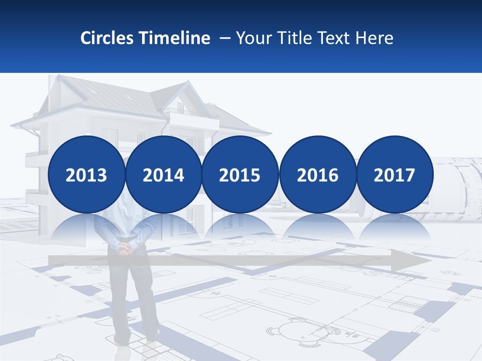 White Man Panel PowerPoint Template