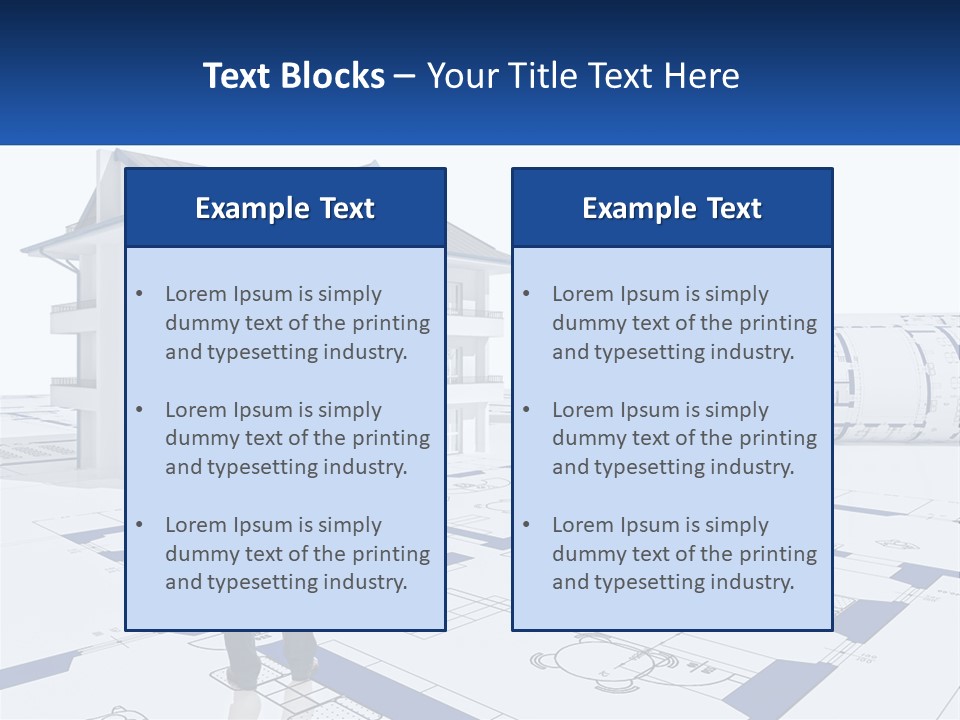 White Man Panel PowerPoint Template
