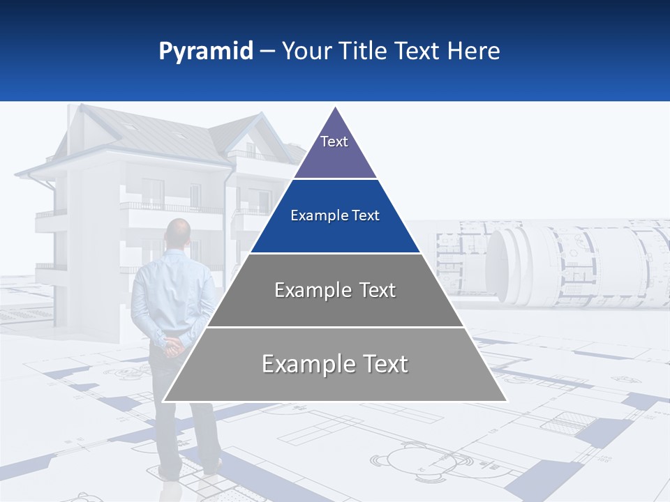 White Man Panel PowerPoint Template