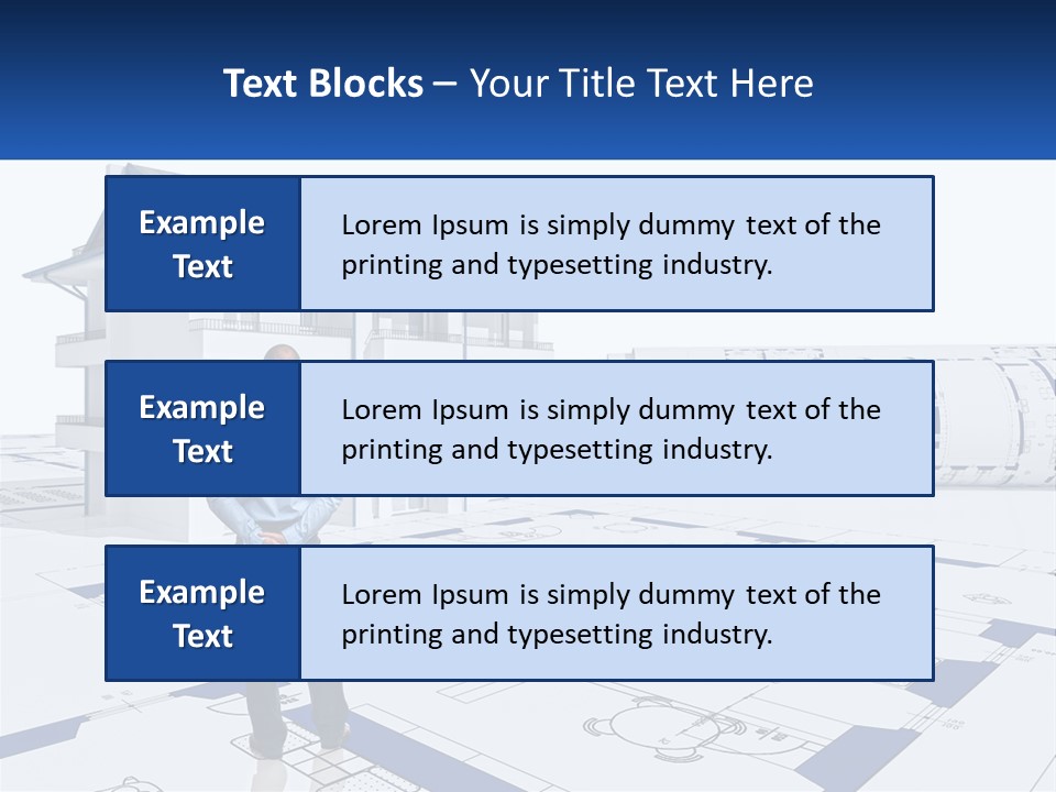 White Man Panel PowerPoint Template