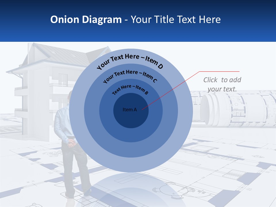 White Man Panel PowerPoint Template